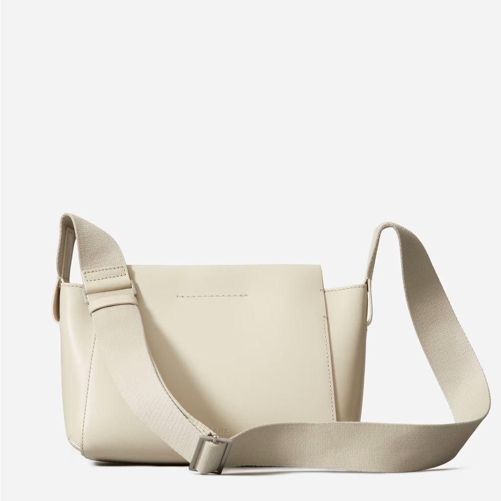 Everlane The Mini Form Bag in Bone Color